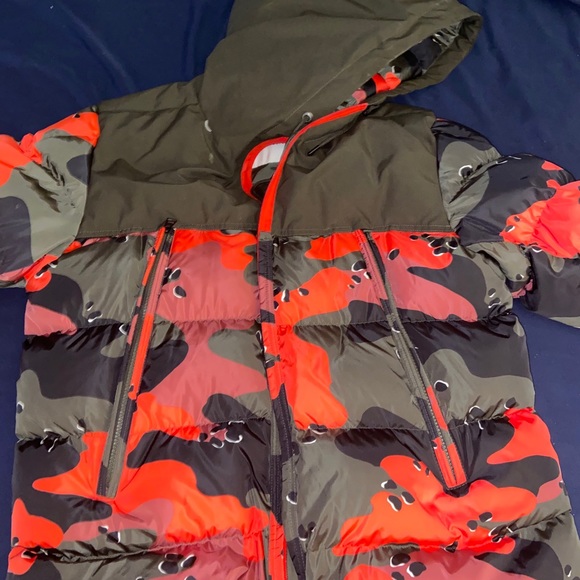 moncler red camo